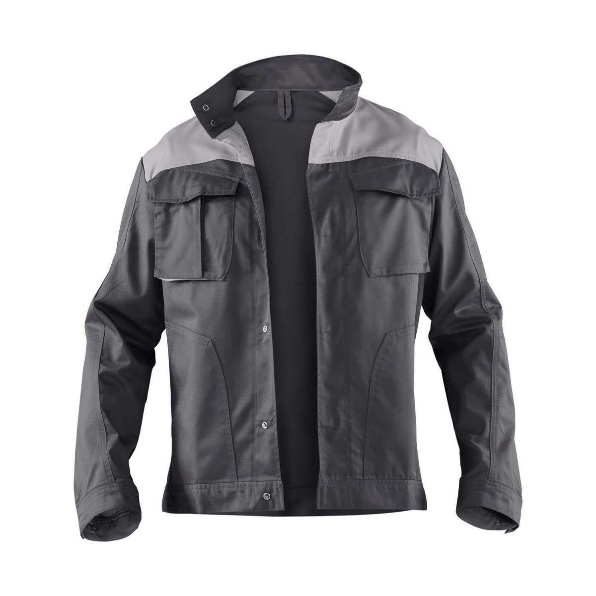 Kübler Jacke Identiq mix grau Größe 