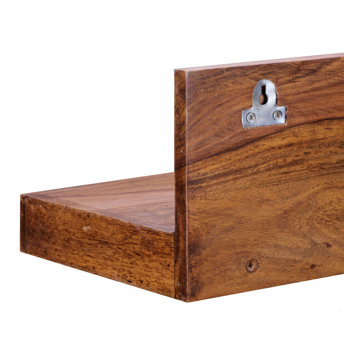 Wohnling Wandregal 80 cm Sheesham Bild 5