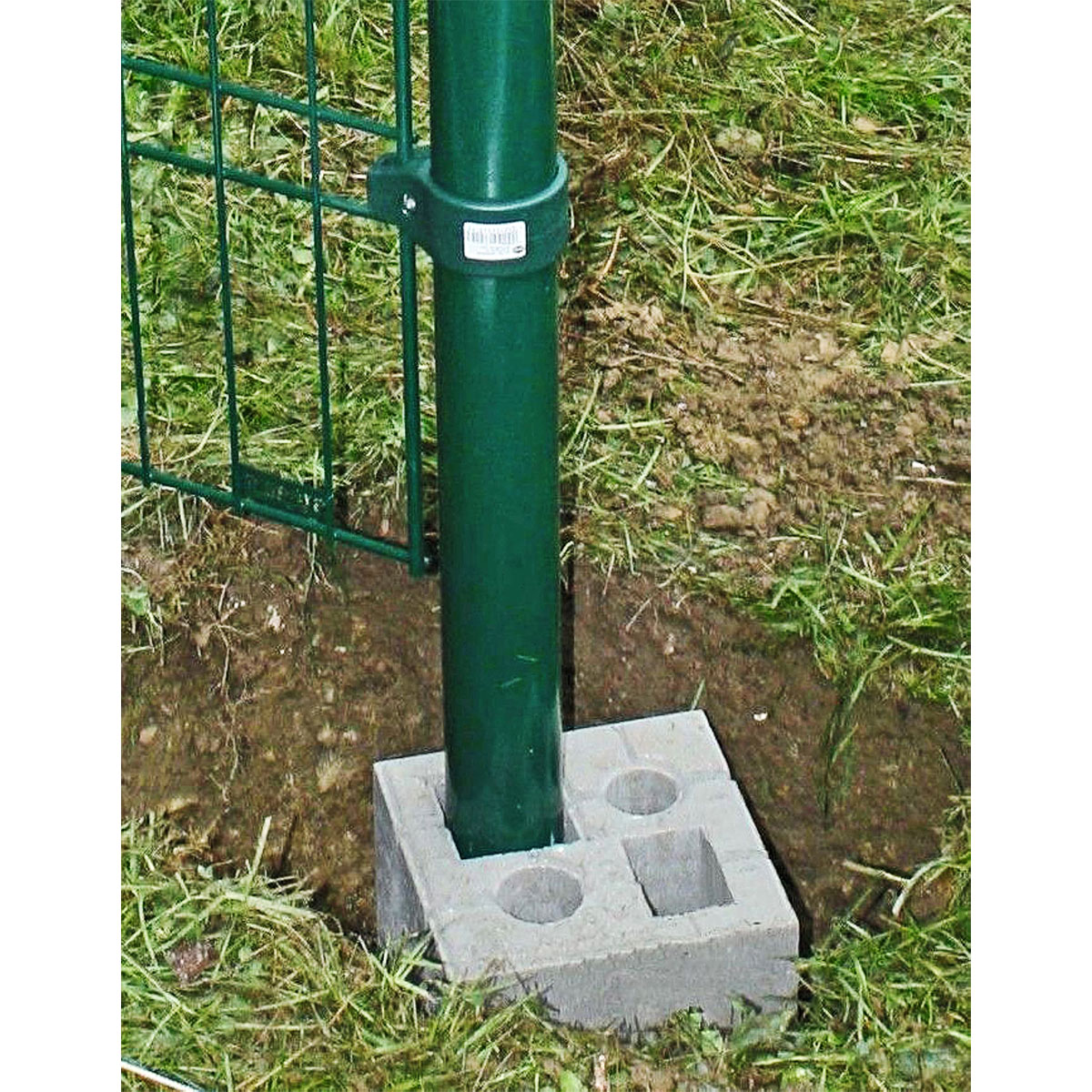 Zaun-Fundament-Stein 19 x 19 x 25 cm Bild 2