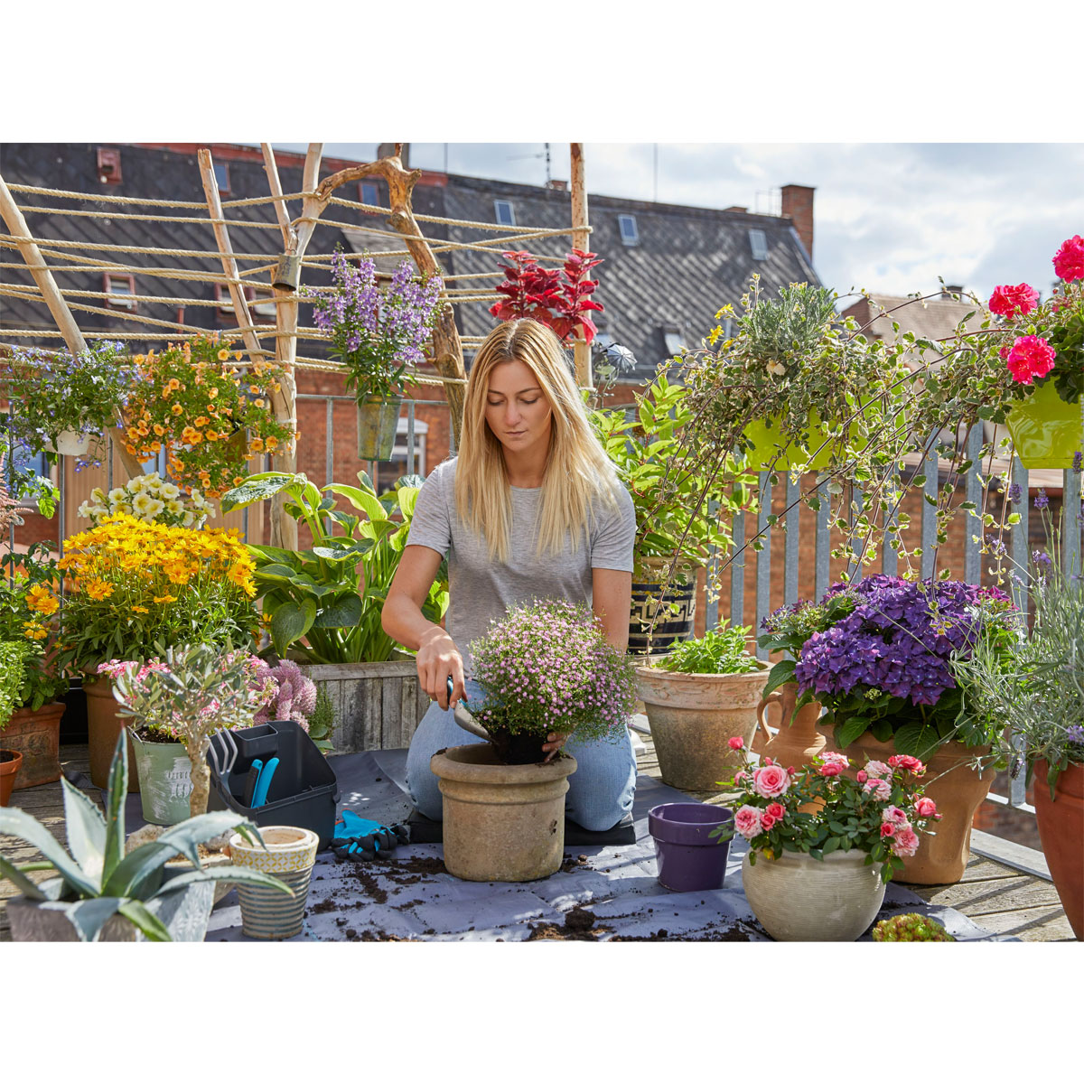 Gardena  Pflanzmatte City Gardening Größe L Bild 5