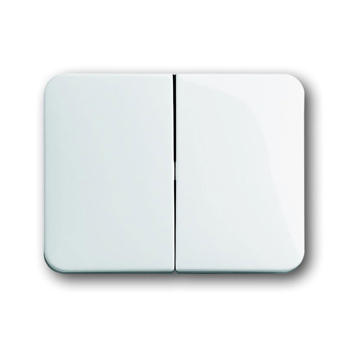 Busch-Jaeger Abdeckung für Serienschalter Alpha Nea alpinweiß