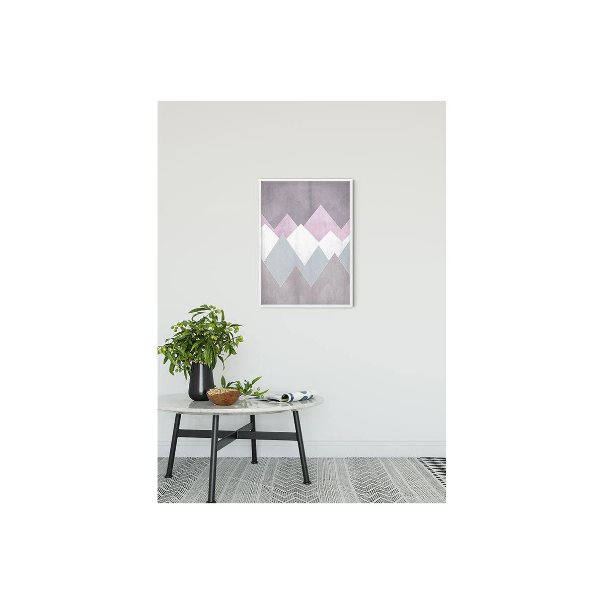 Komar  Wandbild Sunrise Mountain Gentle 50x70 cm