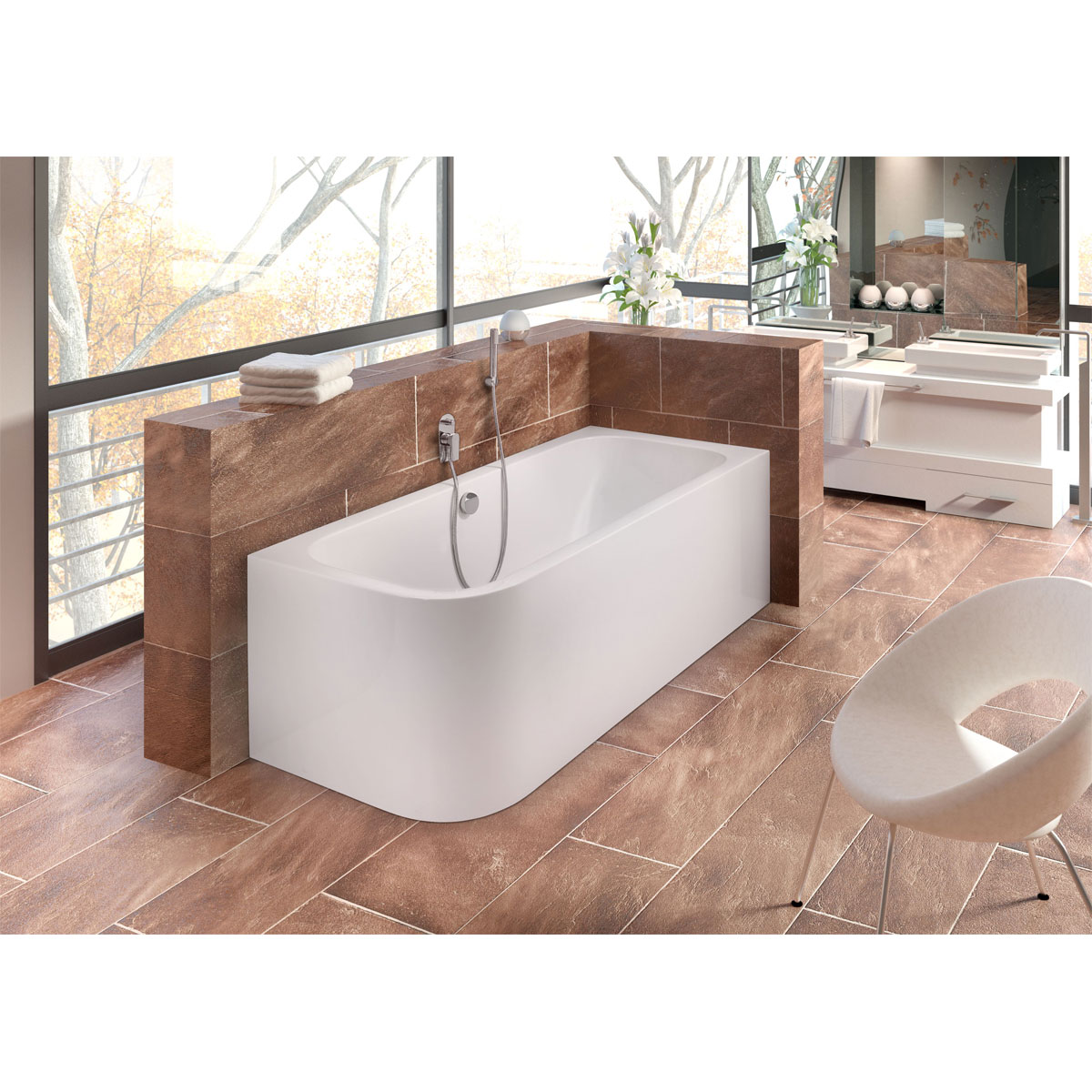 Ottofond Badewanne Spirit 180 x 80 cm Ausführung links Bild 2