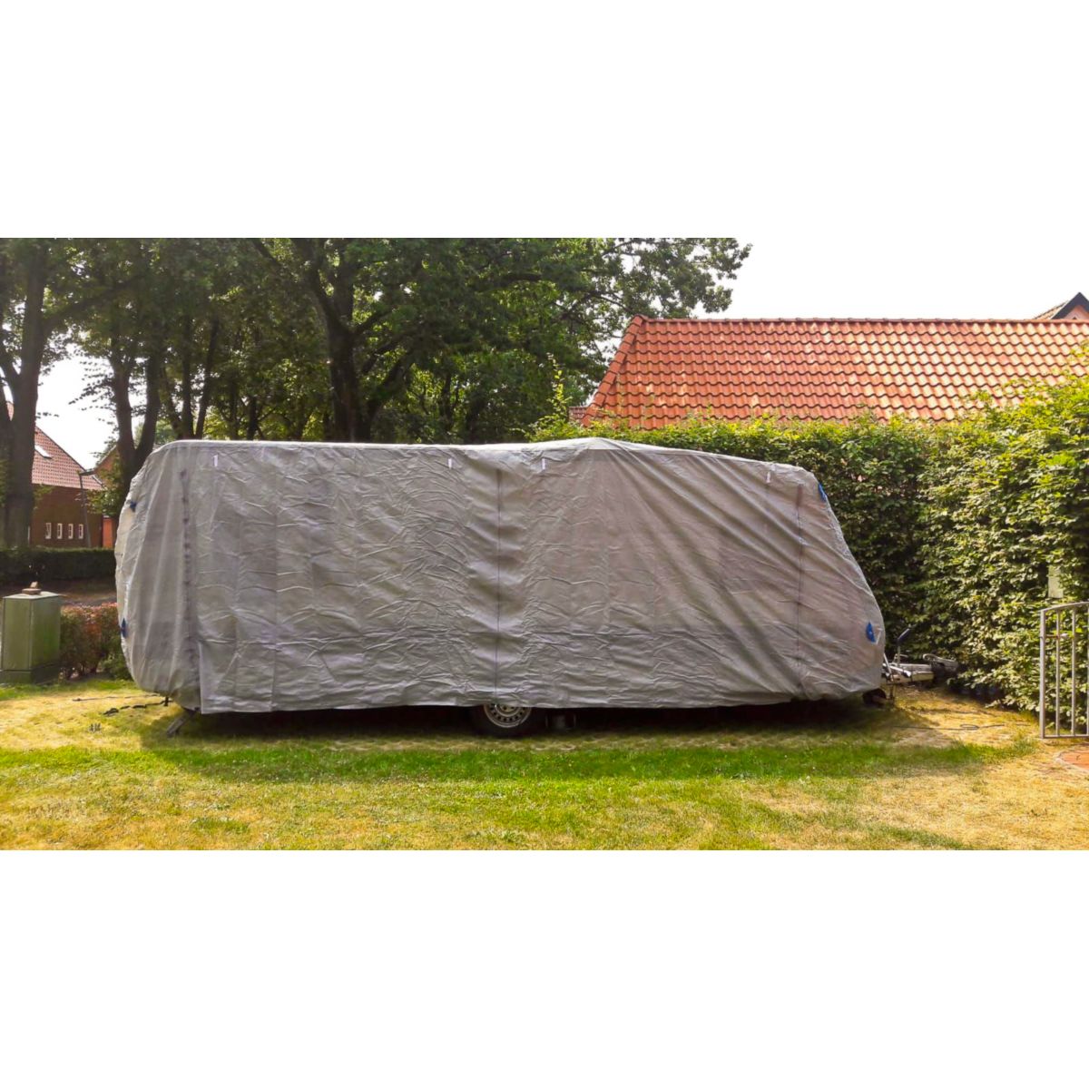 Garden Pleasure Wohnwagen-Abdeckhaube, Gr. S 4,6x2,5x2,2 m, imprägniert Bild 3
