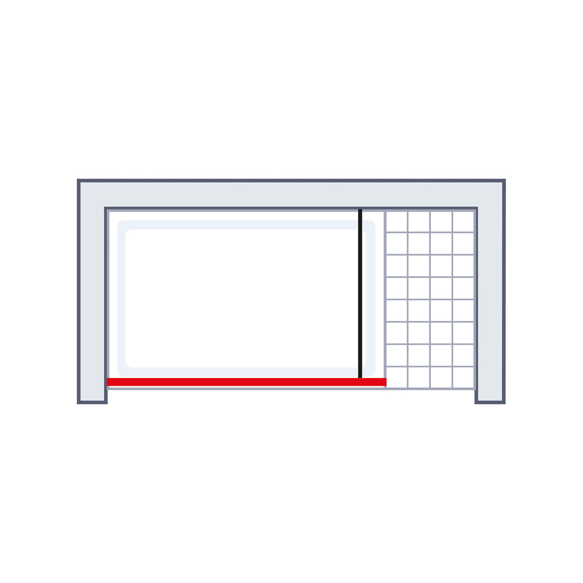 Schulte BlackStyle Walk In Alexa Style 2.0 mit Dekor Atelier 1 200 x 140 cm Bild 4