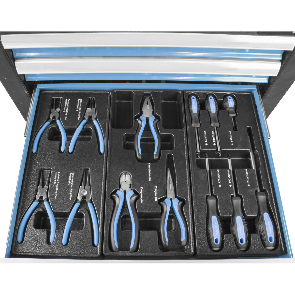 Güde Werkstattwagen Premium GWP 07 250 teilig Bild 4