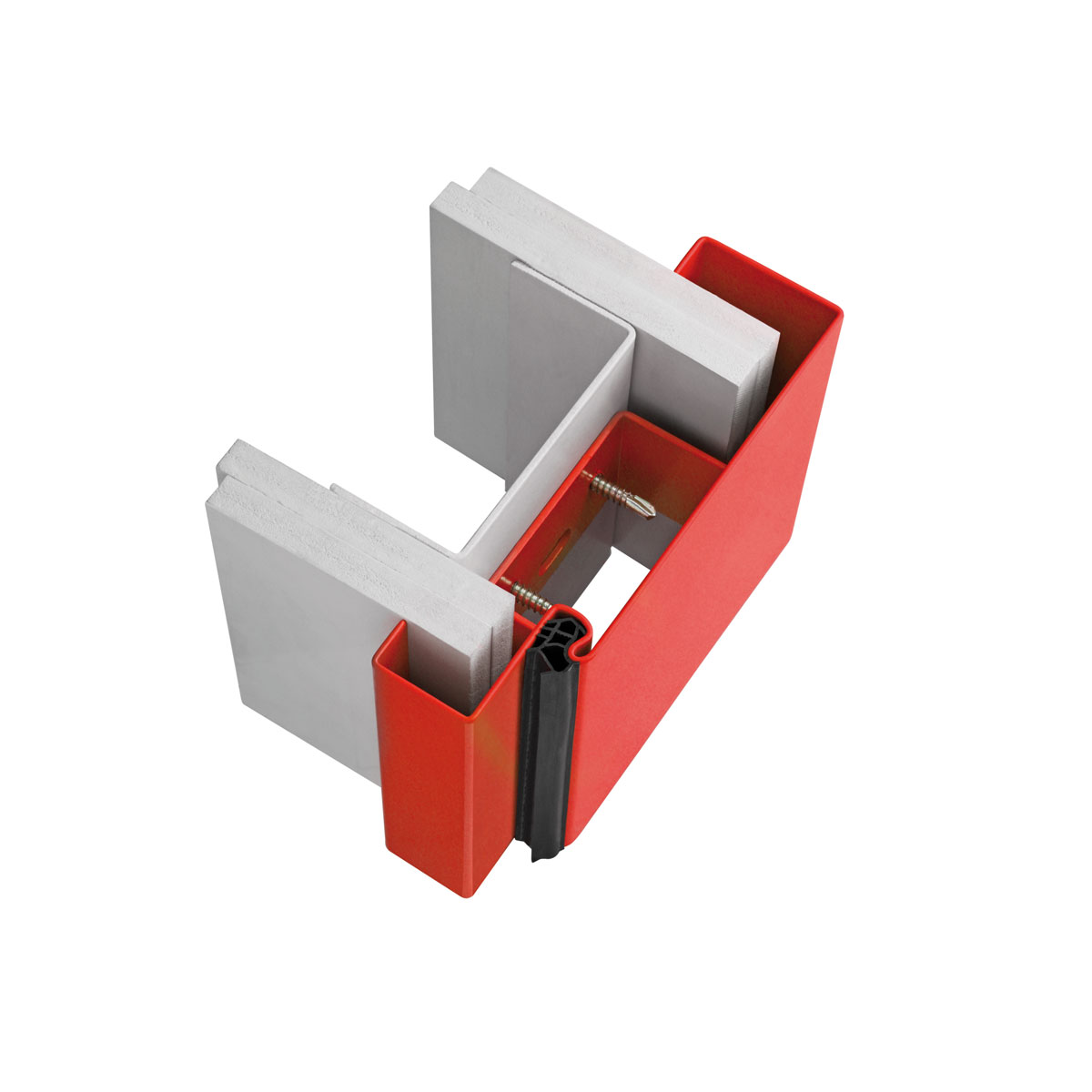 Stahlzarge für Ständerwerk MW 125 1000 x 2000 mm