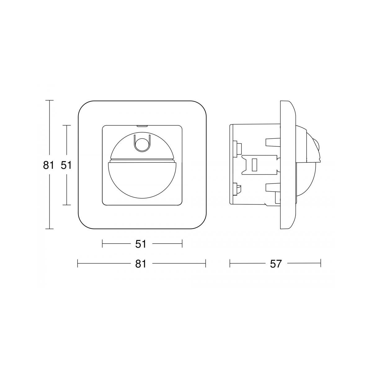 Steinel Bewegungsmelder IR 180 UP EASY weiß Bild 5