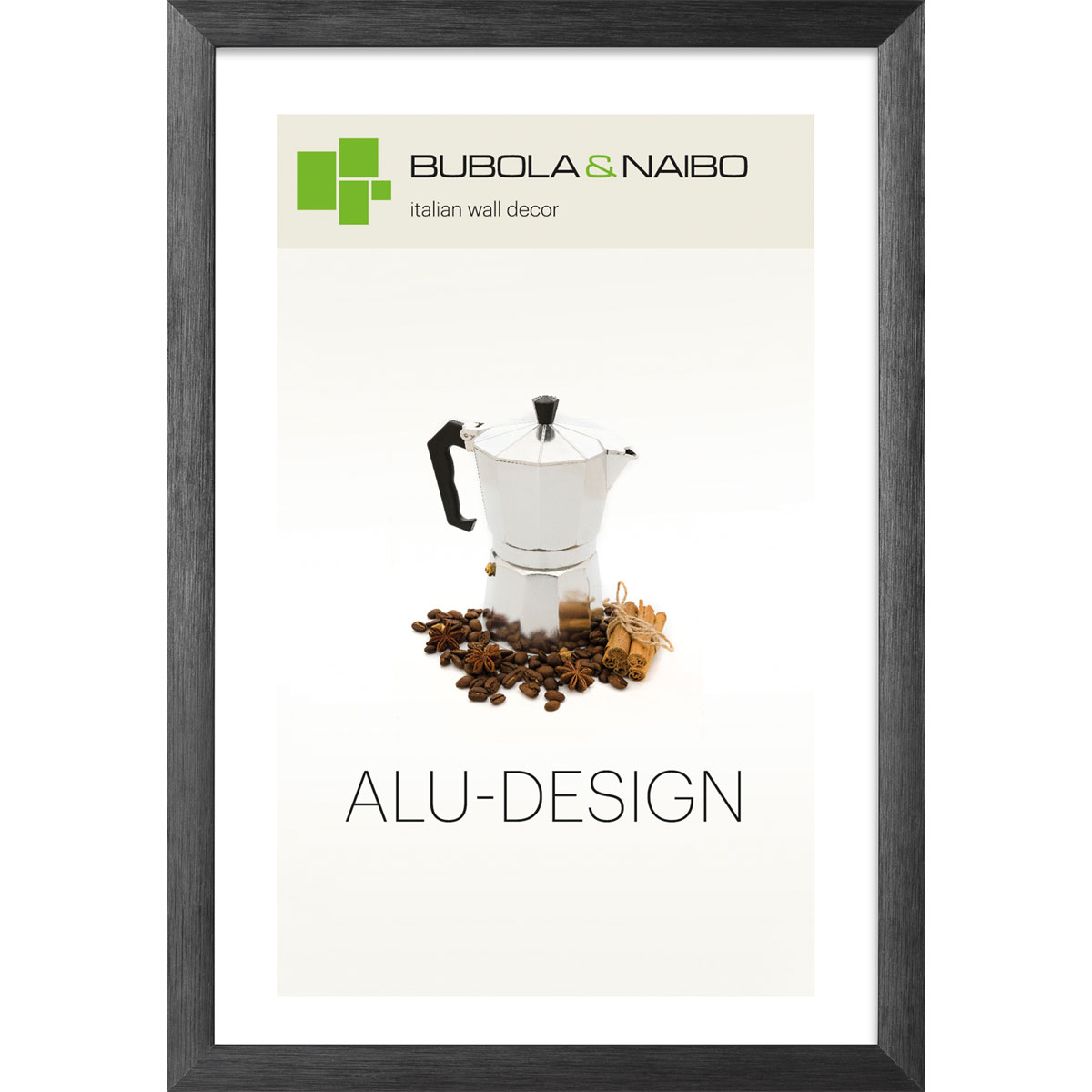 Alu-Rahmen AL01 40 x 50 cm Schwarz