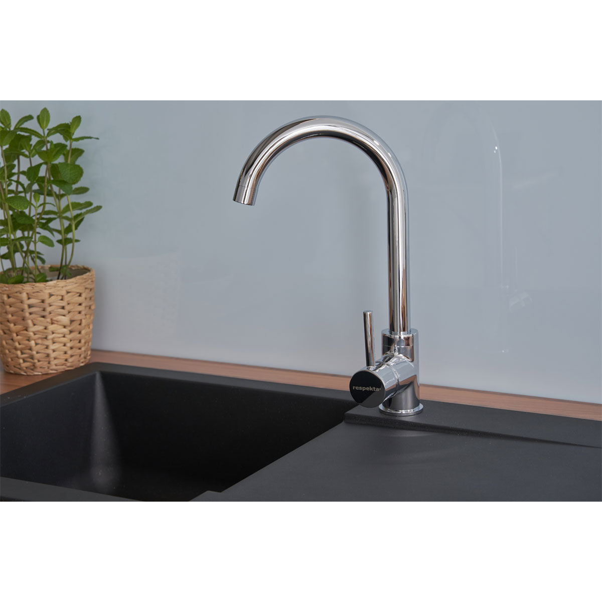 Respekta Einbauspüle Denver Mineralite Bild 7