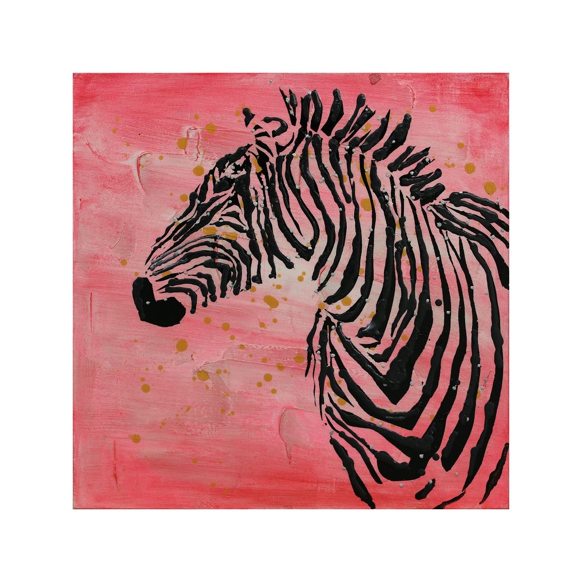 Oel-Wandbild Kalahari 70x70cm