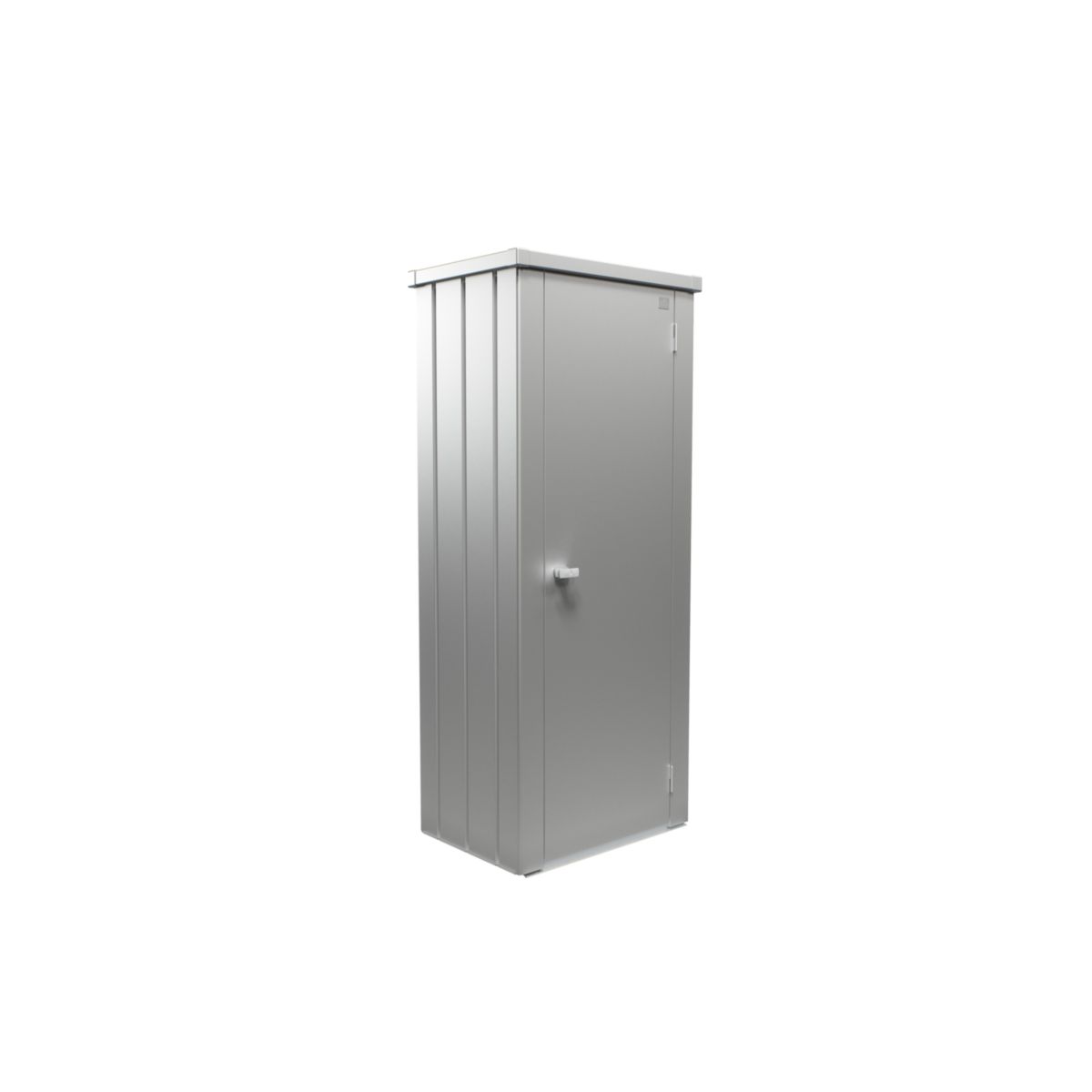 Biohort Terrassenschrank Julia Gr. M 78 x 57 x 181 cm silber-metallic