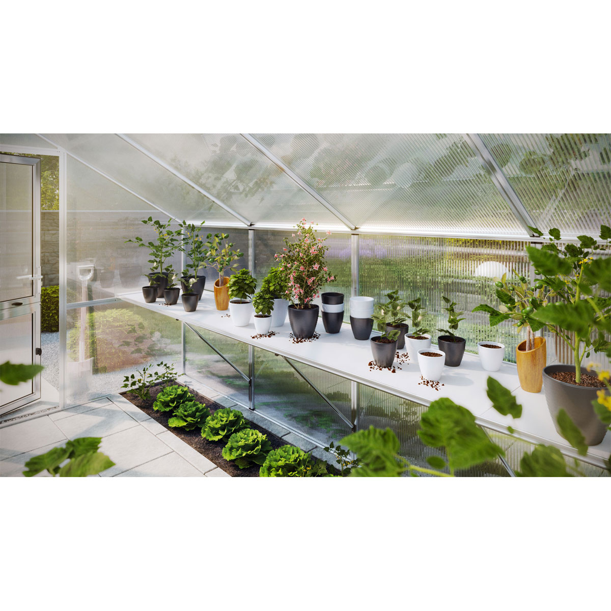 KGT Tischgestell für Orchidee IV silber Bild 1