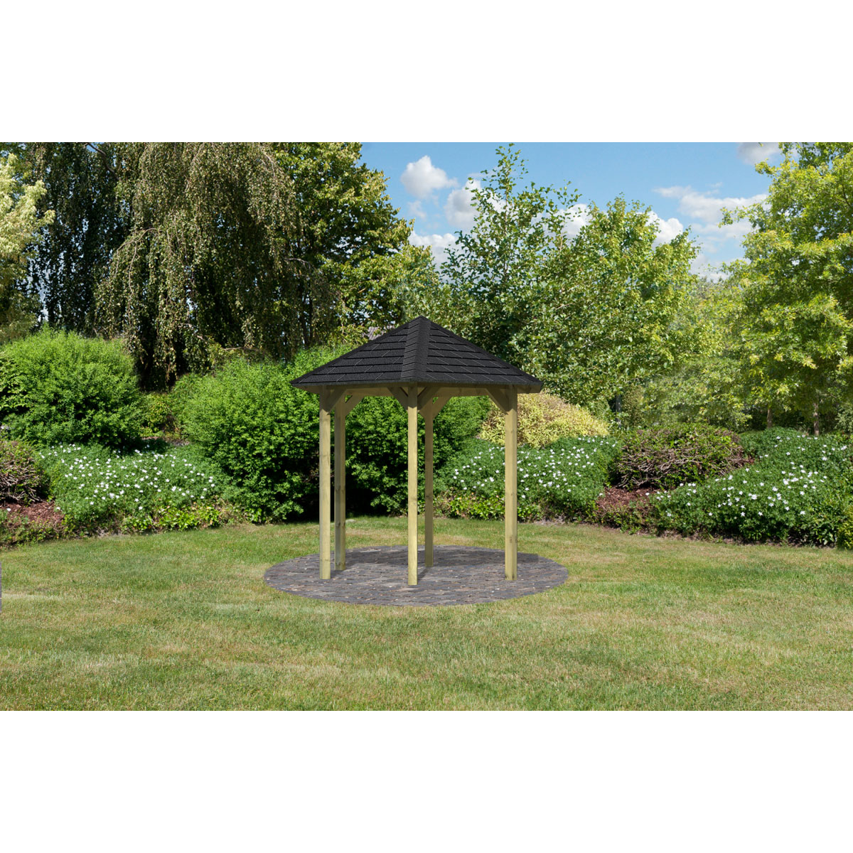 Karibu Holzpavillon Lissabon