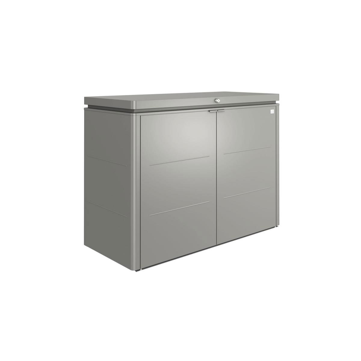 Biohort Gartenschrank HighBoard Größe 160/200 grau