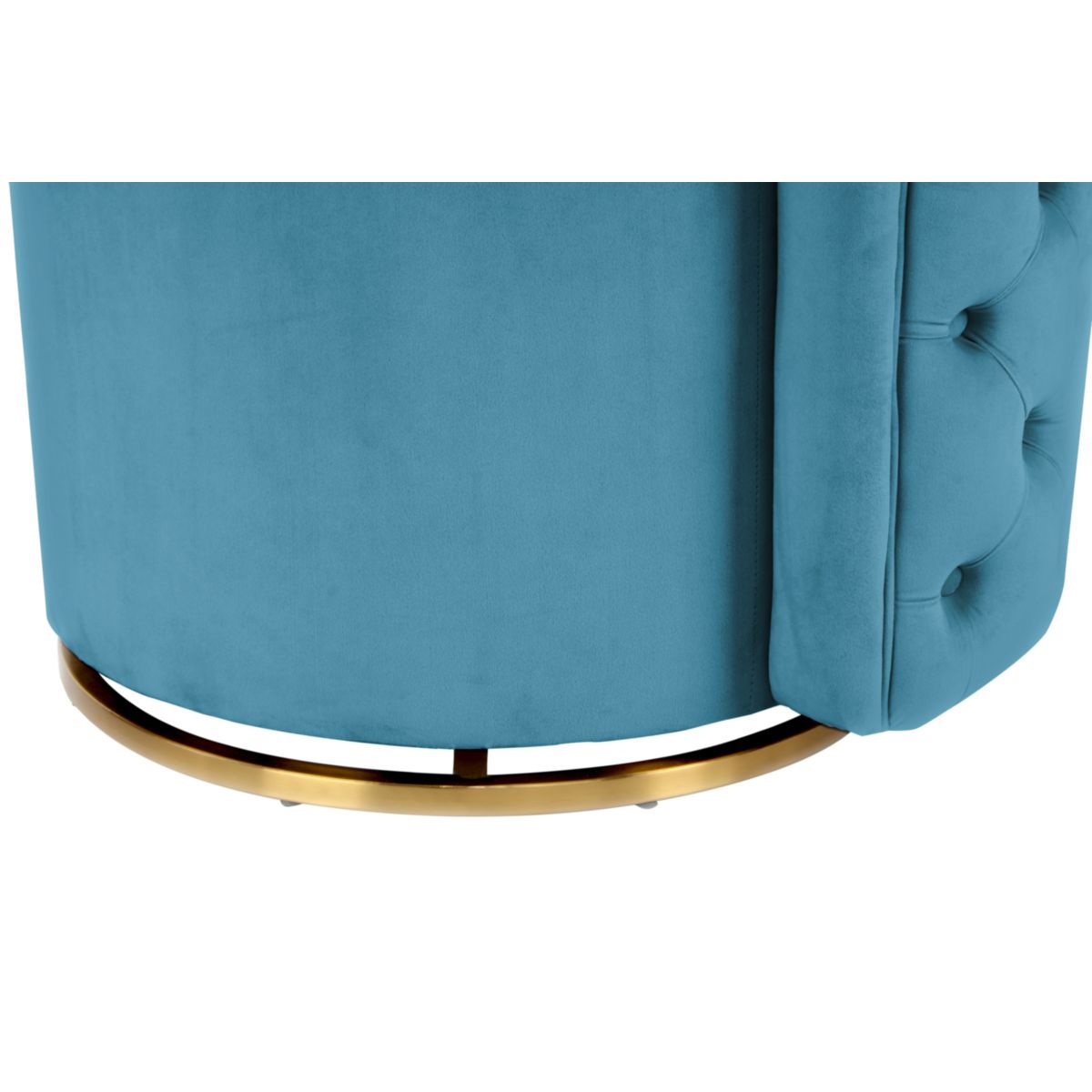 Sessel Drehsessel Beverly 125 petrol gold Bild 7