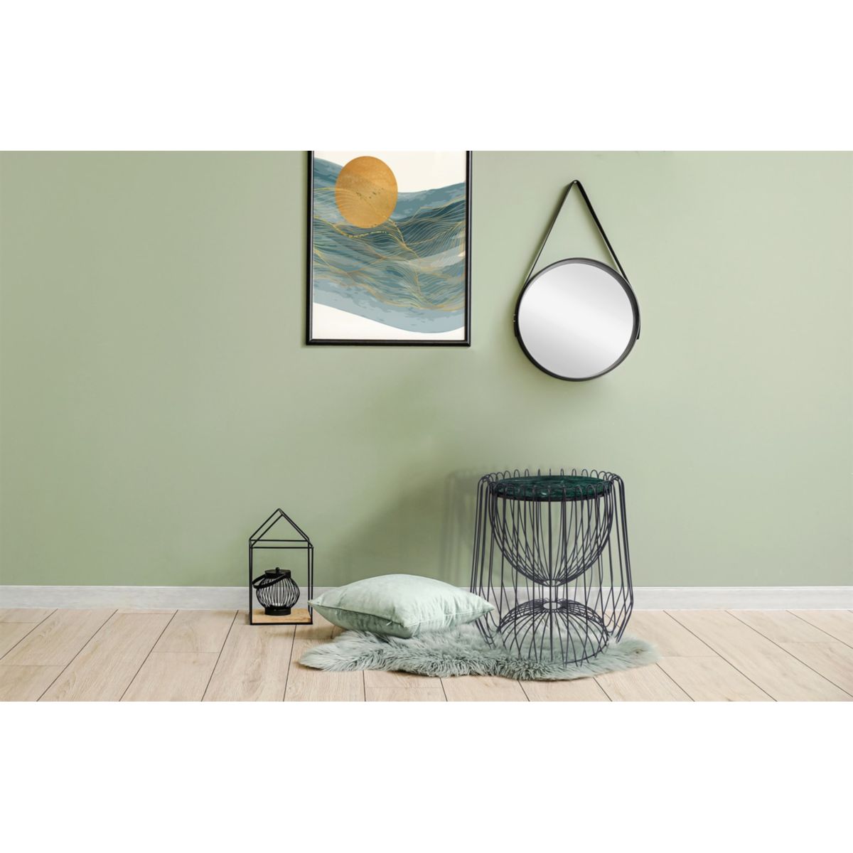 Beistelltisch Malibu 225 grün schwarz Bild 2