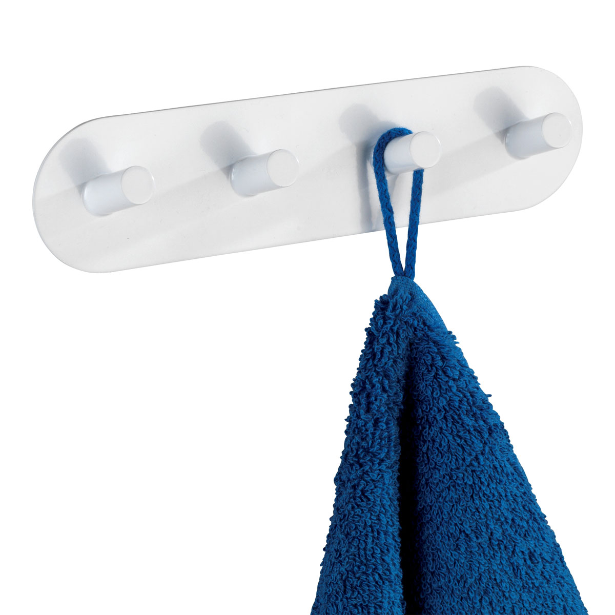 Wenko Hakenleiste Piceno Quadro weiß Bild 1