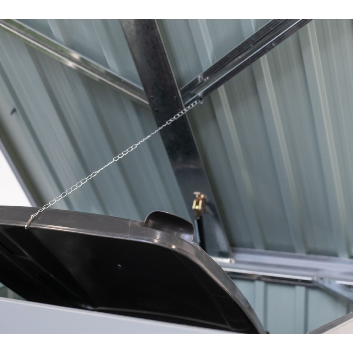 Westmann Mülltonnenbox 1x 240 L 101x104x134 cm Bild 7