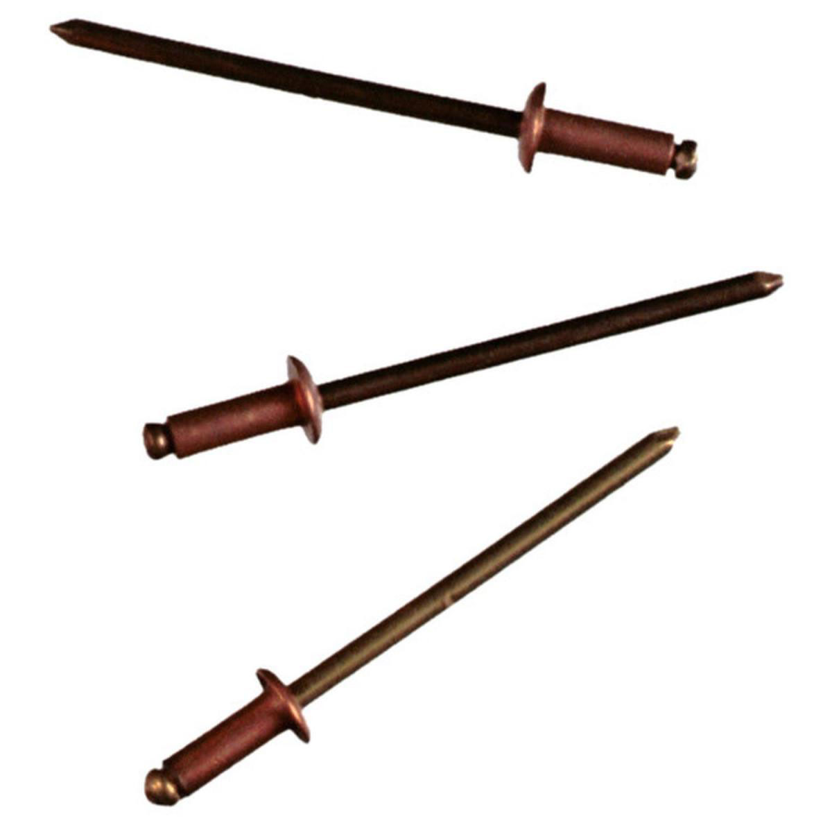 Connex Blindnieten 3,2 x 8 mm Kupfer 50 Stück