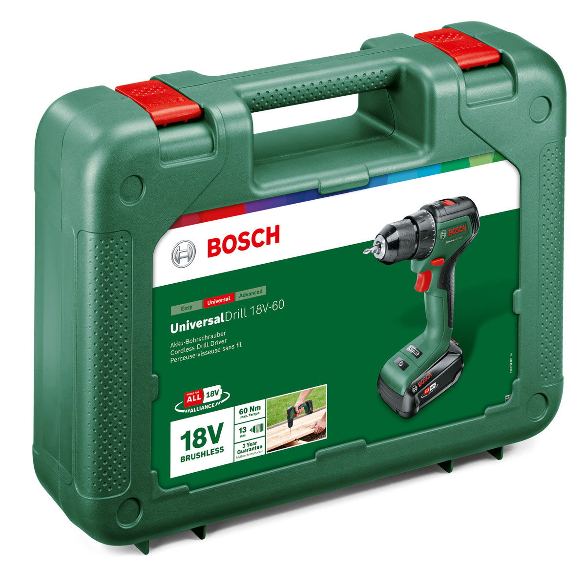 Bosch  Akku-Bohrschrauber UniversalDrill 18V-60 Bild 2