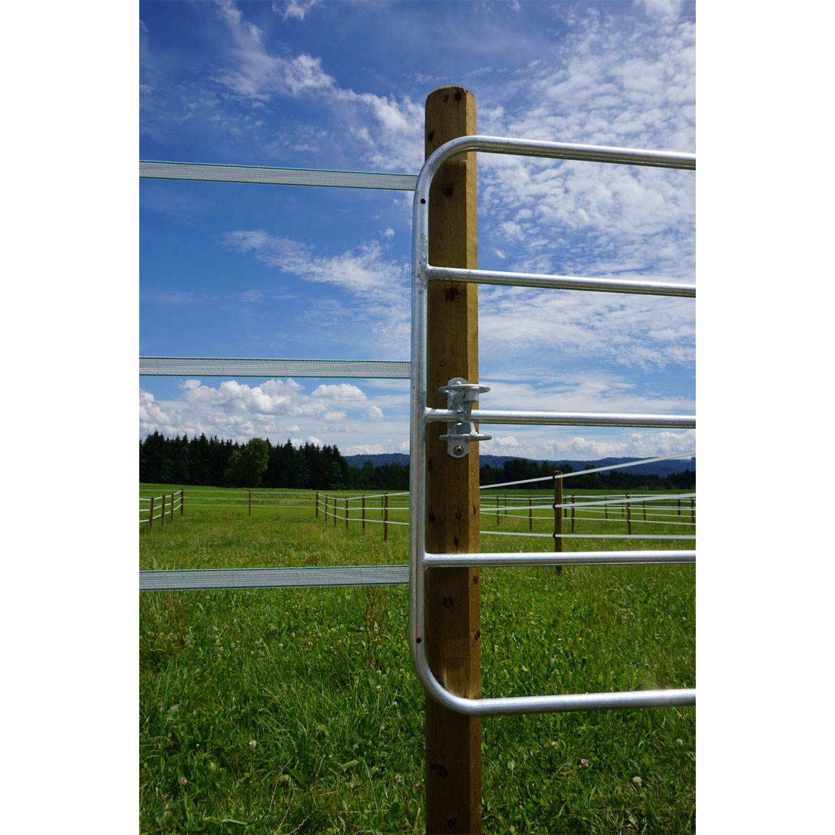 Festzaunpfahl Octo Wood Achteckprofil Durchmesser 14 x 210 cm braun Bild 4