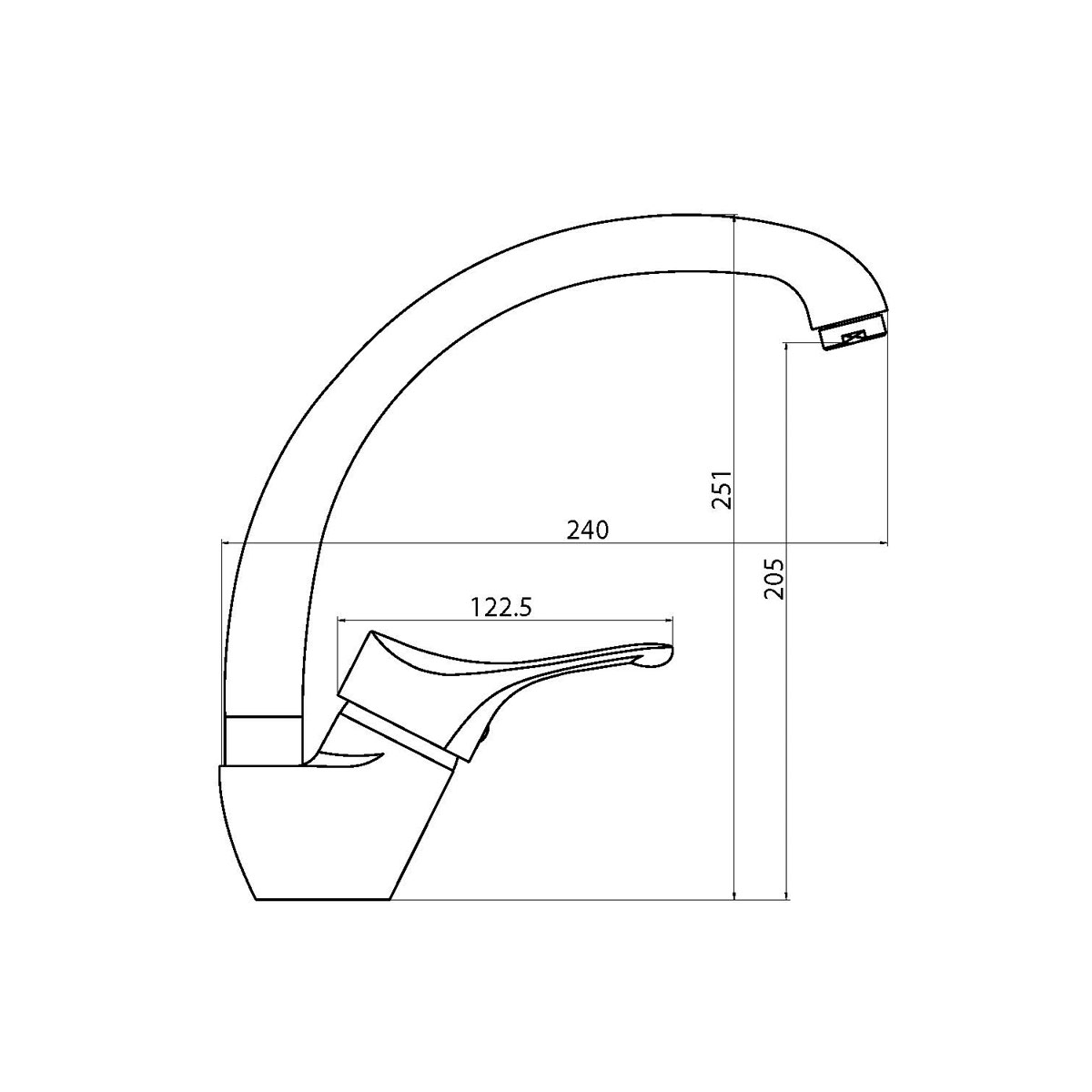 Spültischarmatur Attica Bild 2