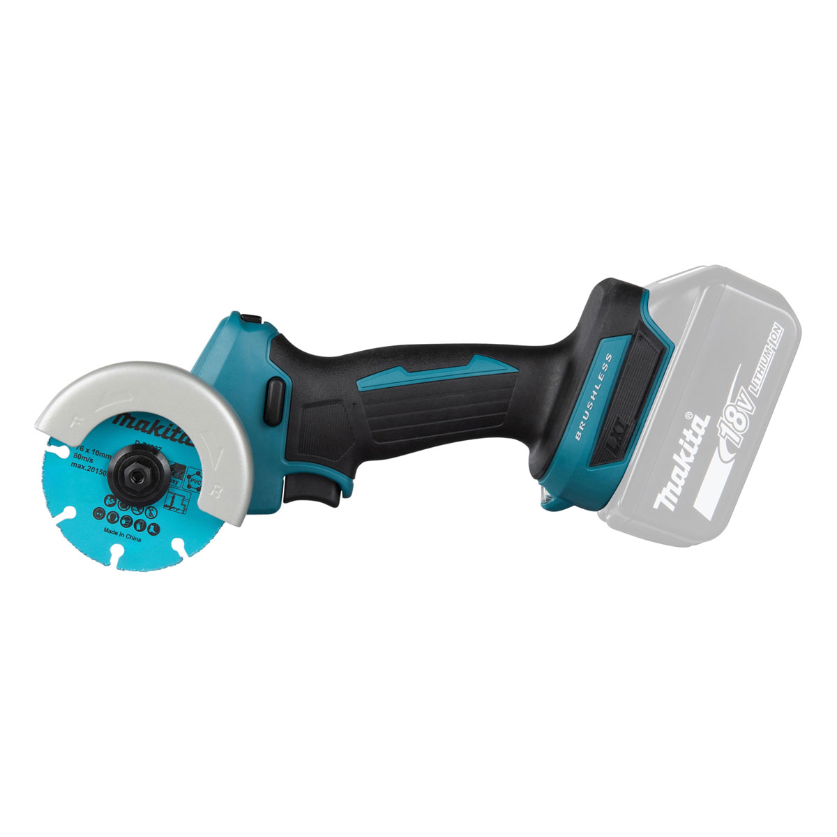 Makita Akku-Winkelschleifer 18V DMC300Z Bild 2