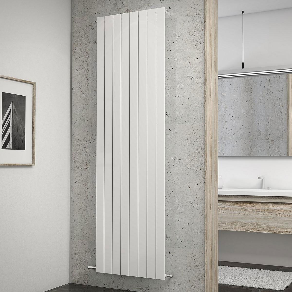 Schulte Design-Heizkörper Aachen 2000 x 616 mm mit Mittenanschluss Bild 1