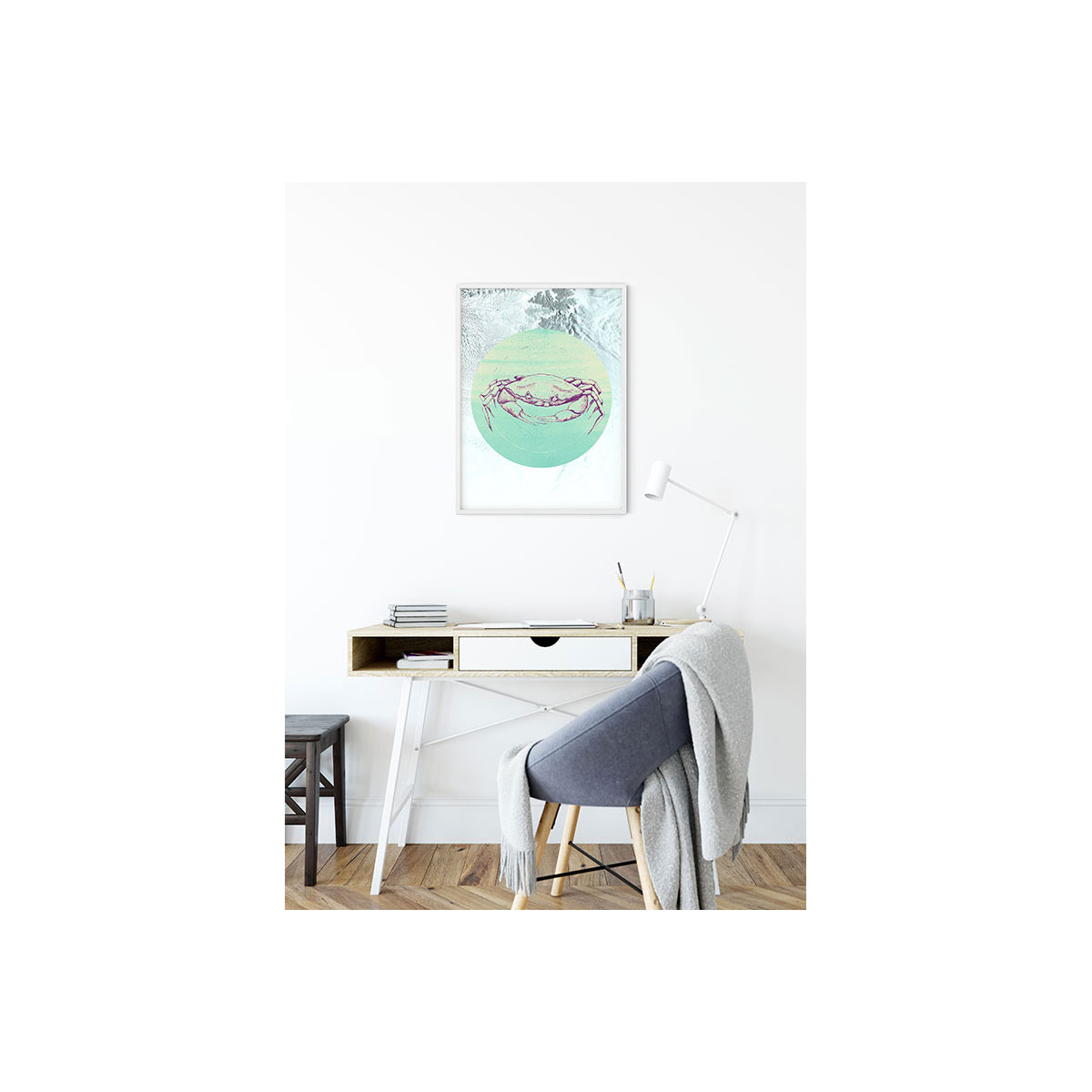 Komar  Wandbild Crab Sea 50x70 cm Bild 7
