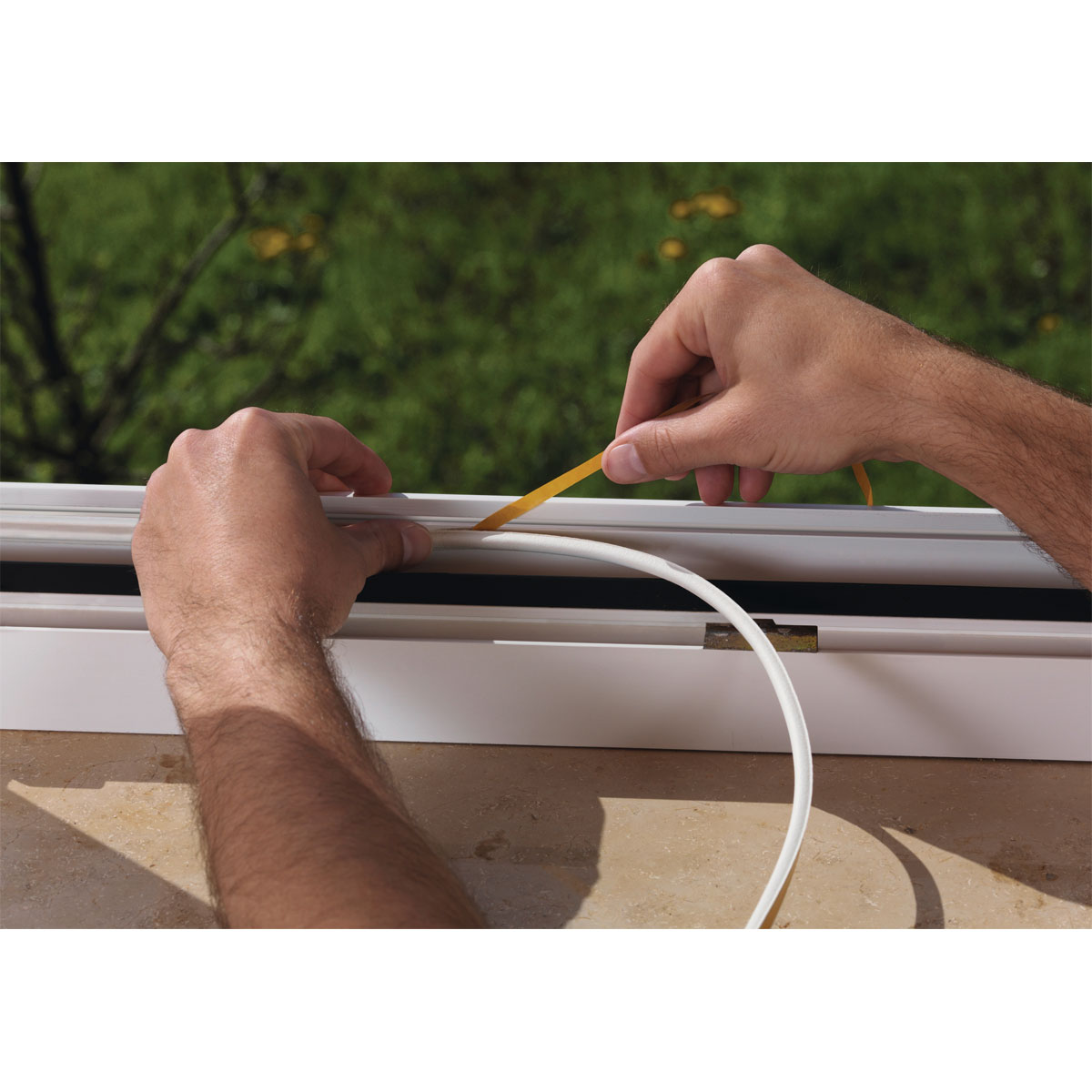 Tesa Gummidichtung P-Profil weiß 2-5 mm Bild 4