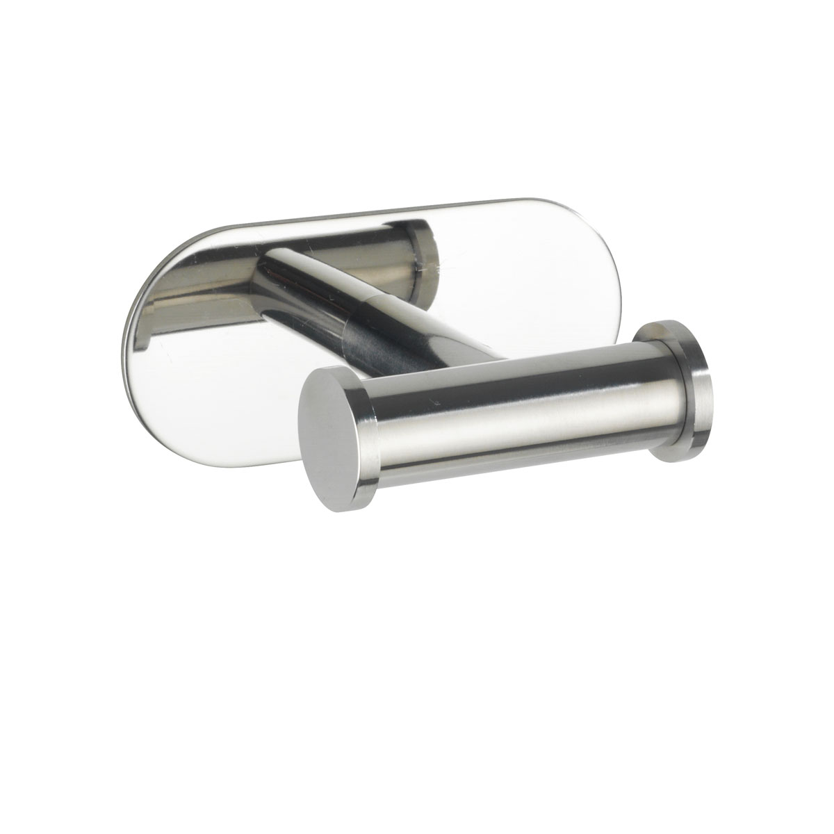 Wenko Turbo-Loc Edelstahl Wandhaken Duo Orea Shine