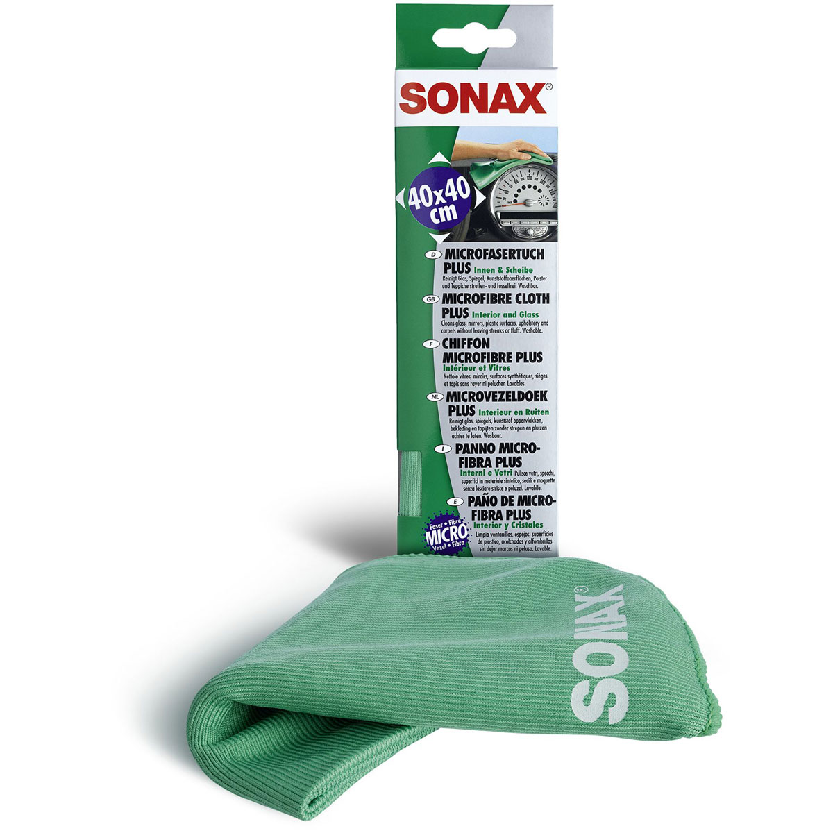 Sonax Microfasertuch Plus Innen+Scheibe