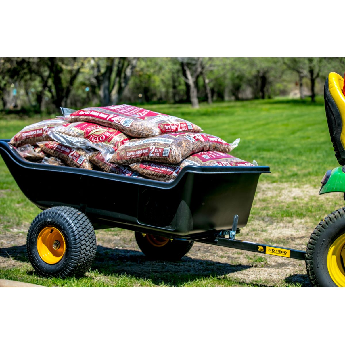 Polar Schubkarre Anhänger 623L 249x137x79cm