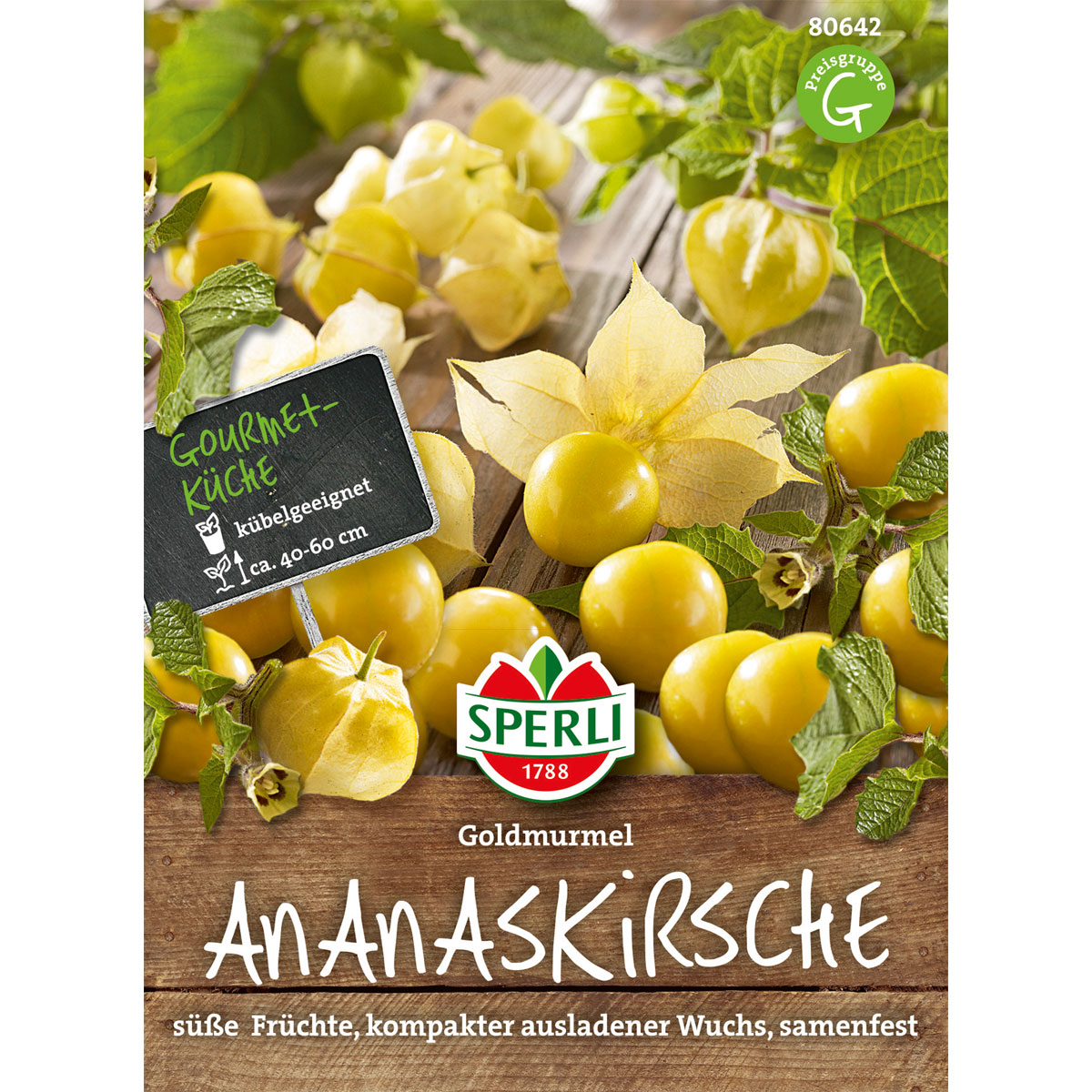 Sperli Ananaskirsche Goldmurmel