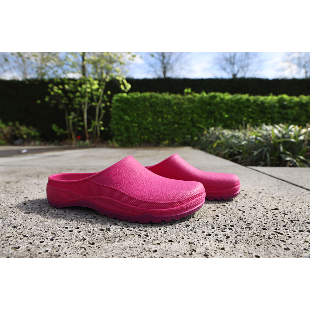 Damen Clogs Himbeere Gr. 38/39 Bild 7