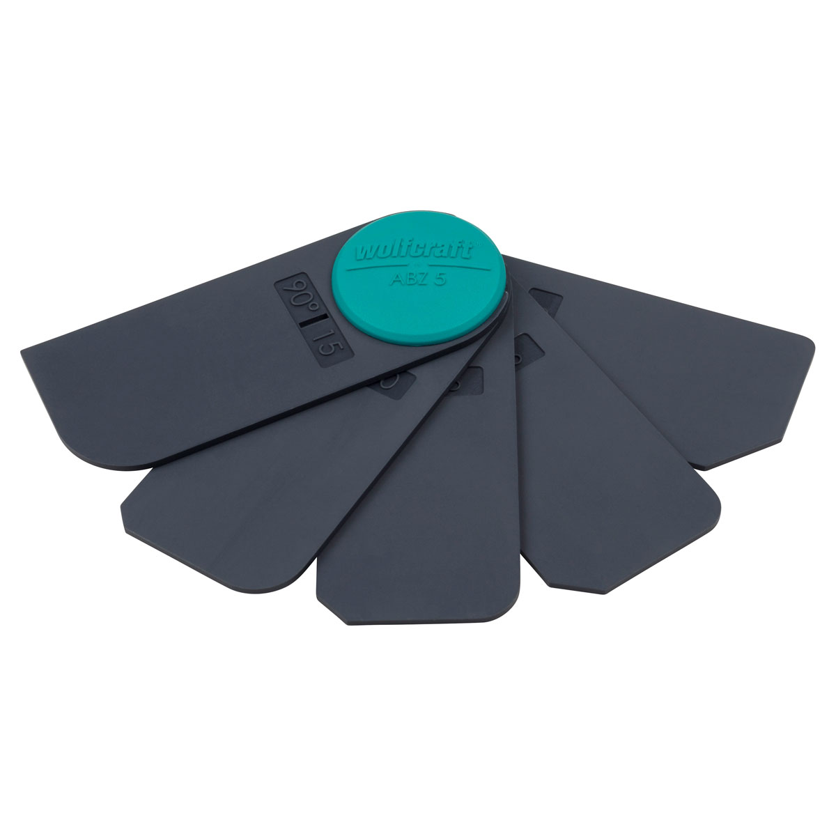 Wolfcraft  Fugenglätter Fächerset 5- teilig  Bild 1