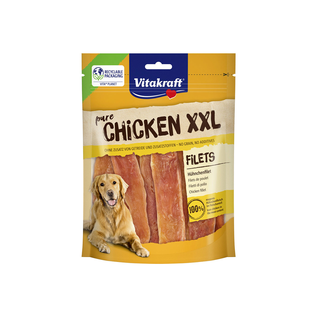 Vitakraft Hundesnack Chicken XXL Hühnchenfilet 250g