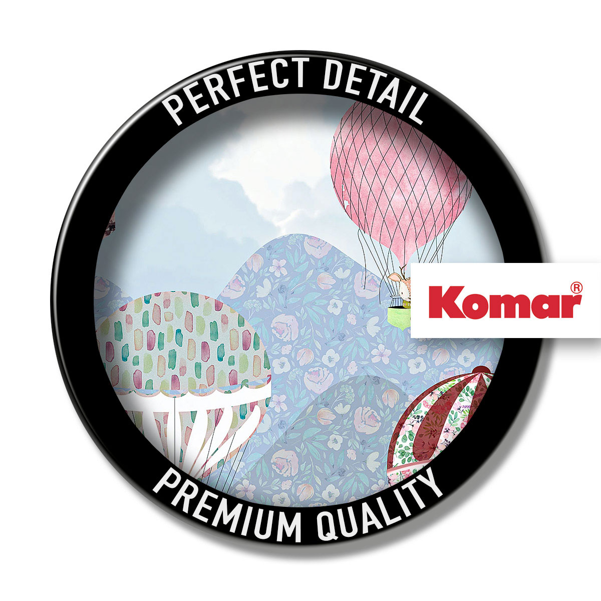 Komar  Vlies Fototapete Happy Balloon 200x250 cm Bild 5