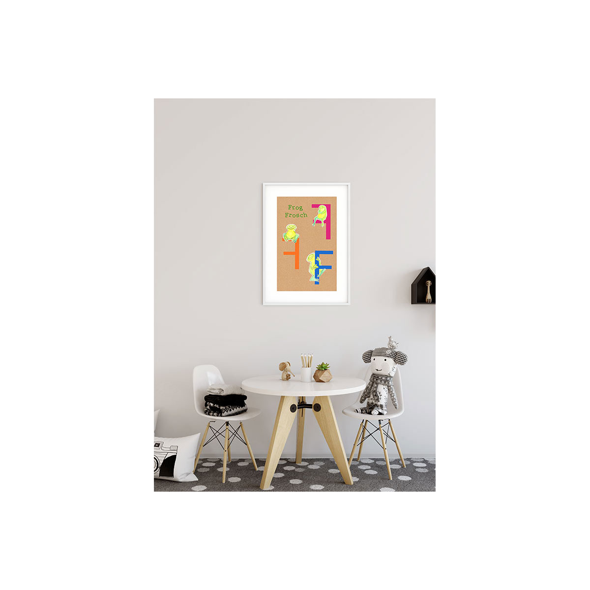 Komar  Wandbild ABC Animal F 40x50 cm Bild 4