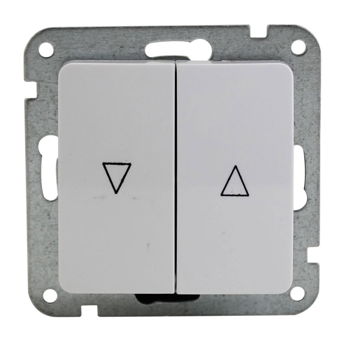 Jalousientaster Monaco ultraweiß Serie 202