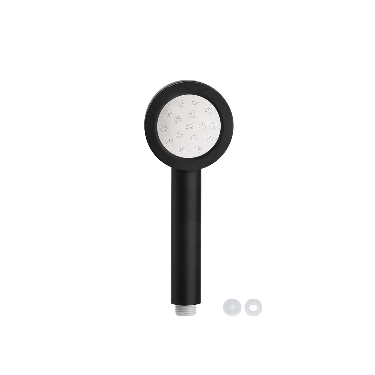 Valblue  Handbrause „Tajo“ schwarz Edelstahl Anschluss 1/2"