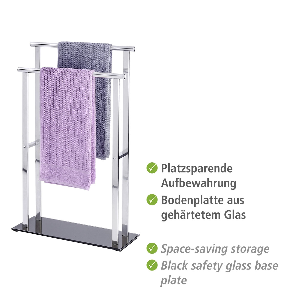 Wenko  Handtuchbutler Lava Handtuchständer Bild 3