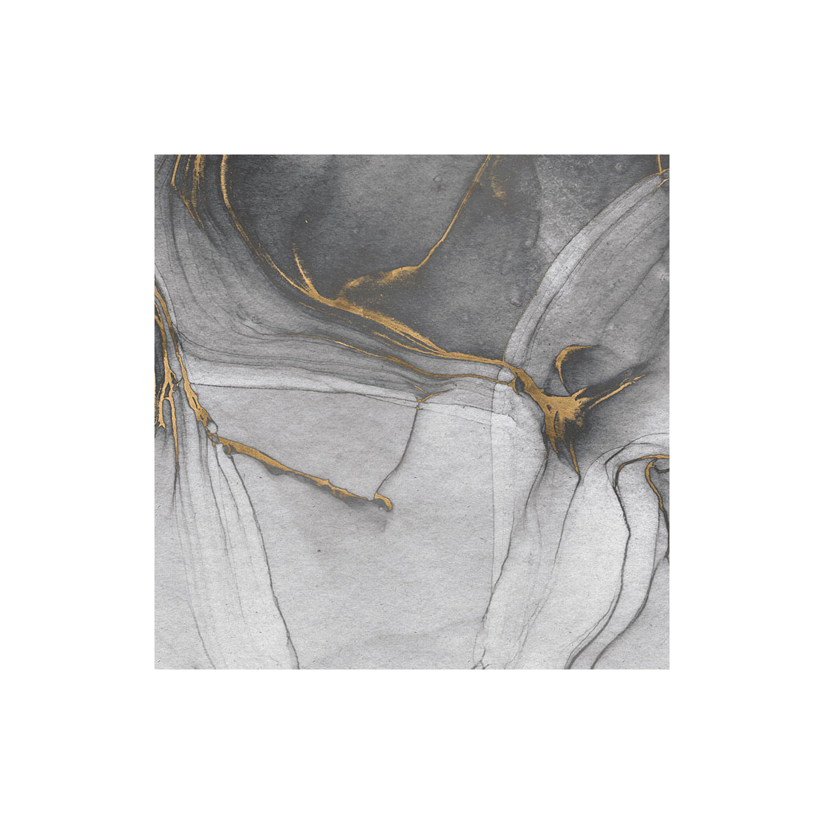 Komar  Vlies Fototapete Ink Gold Flow 300x280 cm Bild 7