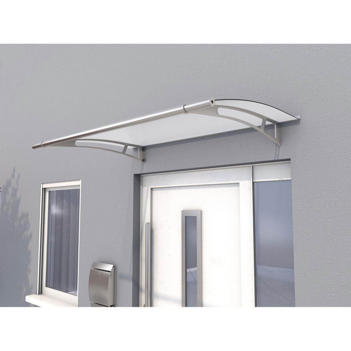 Durabil Pultvordach PT/L Acrylglas satiniert weiß 150 x 95 x 17 cm