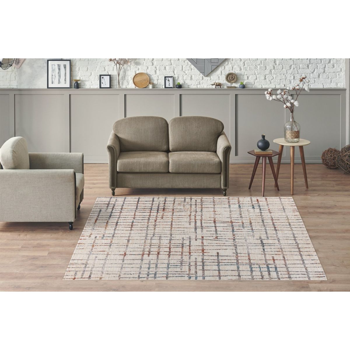 Jaka 225 Creme / Multi 120cm x 170cm Bild 2