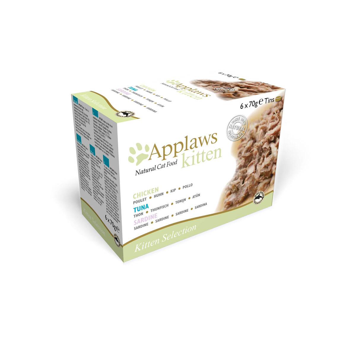 Applaws Dose Multipack Kitten 6 x 70g