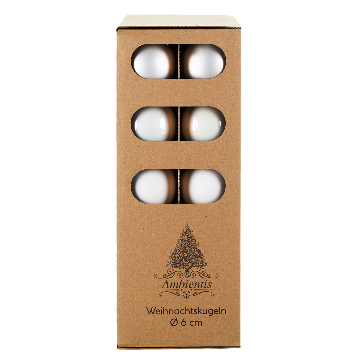 Ambientis Glaskugeln 6 cm weiss Mix Bild 4