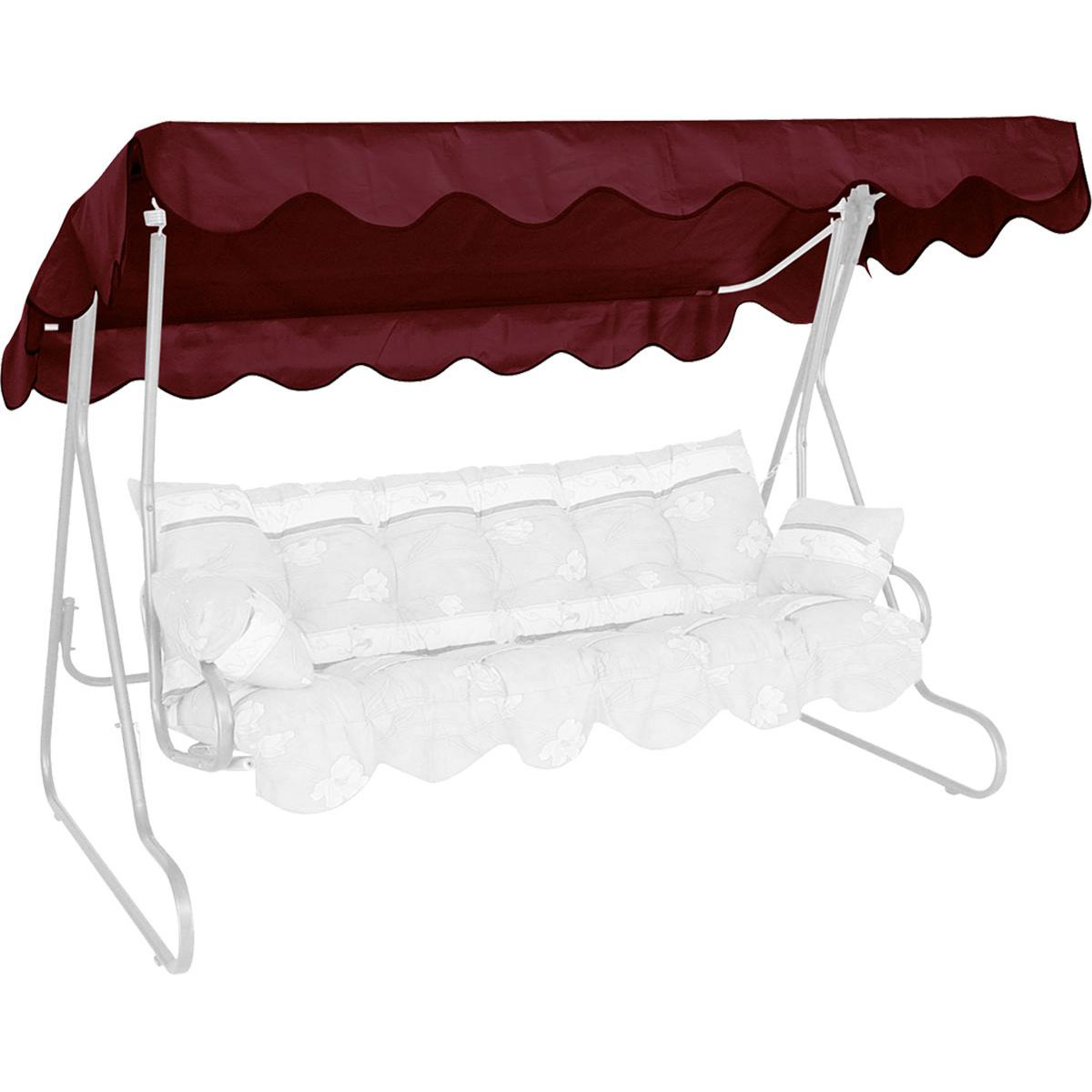 Angerer Freizeitmöbel GmbH Sonnendach 210x145 cm „PE“, bordeaux Bild 1