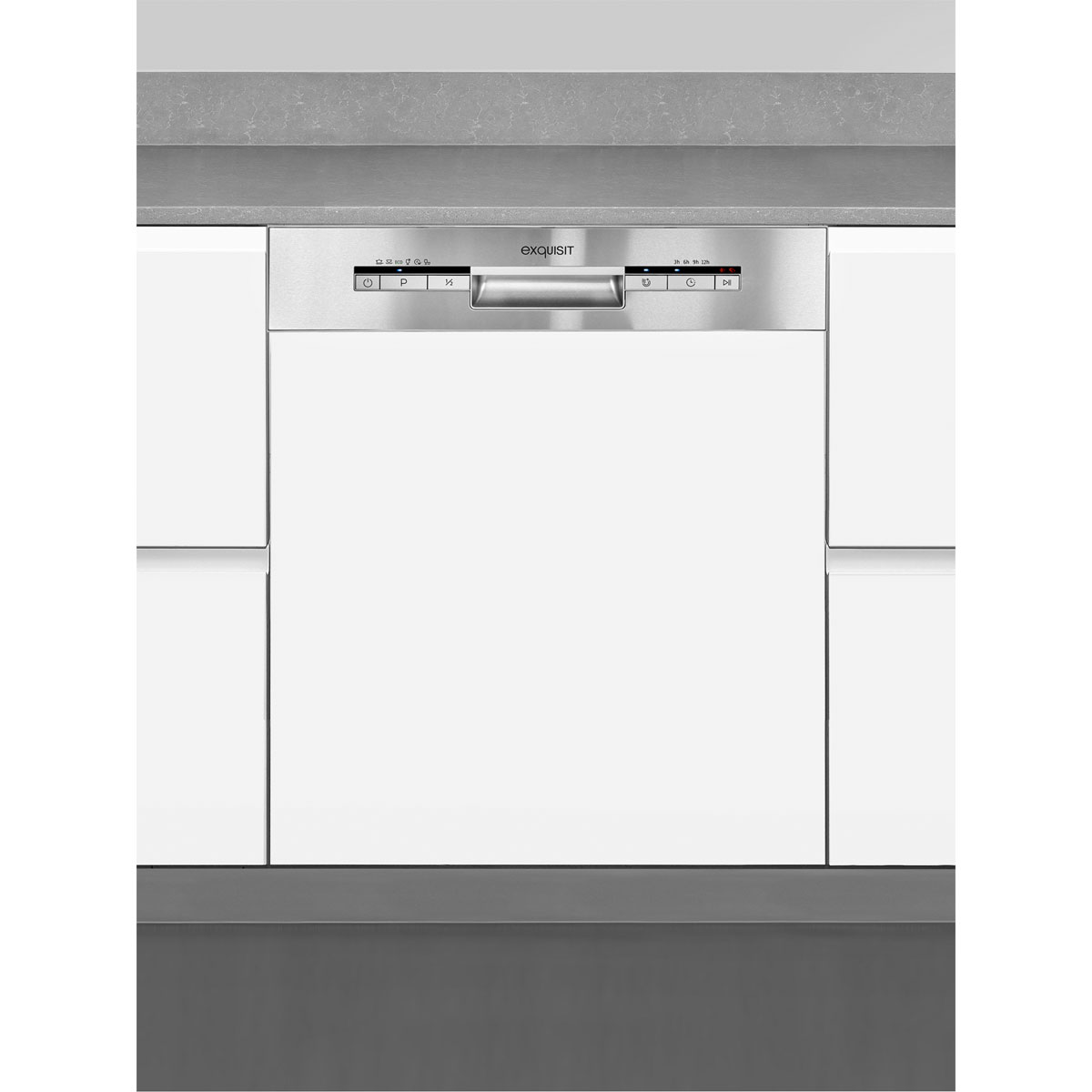 exquisit Einbau-Geschirrspüler, EGSP 1012-EB-030 Einox Bild 11